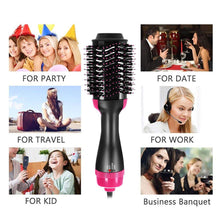Load image into Gallery viewer, Hair Brush Styling Straightening Rotating & Dryer In One Step