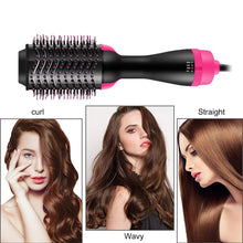 Load image into Gallery viewer, Hair Brush Styling Straightening Rotating & Dryer In One Step