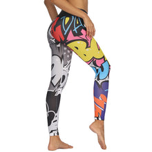 Load image into Gallery viewer, Women Pants Sports Legging Fitness Gym Running Tights Female Sports Athletic &quot;High Waist Print&quot;
