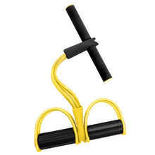 Load image into Gallery viewer, Fitness Gum 4 Tube Resistance Bands Latex Pedal Exerciser Sit-up Pull Rope Expander Elastic Bands
