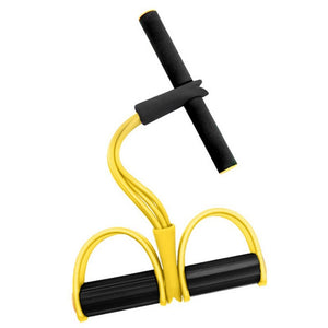 Fitness Gum 4 Tube Resistance Bands Latex Pedal Exerciser Sit-up Pull Rope Expander Elastic Bands