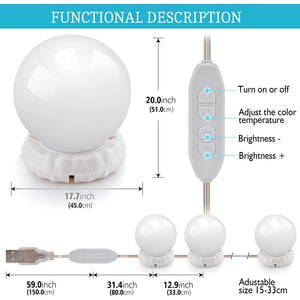 Mirror makeup lamp LED