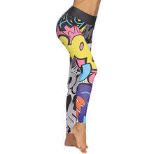 Load image into Gallery viewer, Women Pants Sports Legging Fitness Gym Running Tights Female Sports Athletic &quot;High Waist Print&quot;
