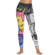 Load image into Gallery viewer, Women Pants Sports Legging Fitness Gym Running Tights Female Sports Athletic &quot;High Waist Print&quot;
