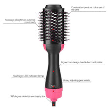 Load image into Gallery viewer, Hair Brush Styling Straightening Rotating &amp; Dryer In One Step
